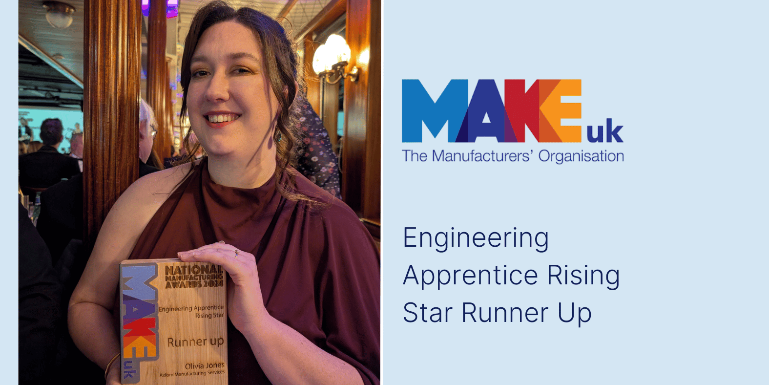 From Apprentice to Rising Star: Olivia Jones Shines at Make UK Awards