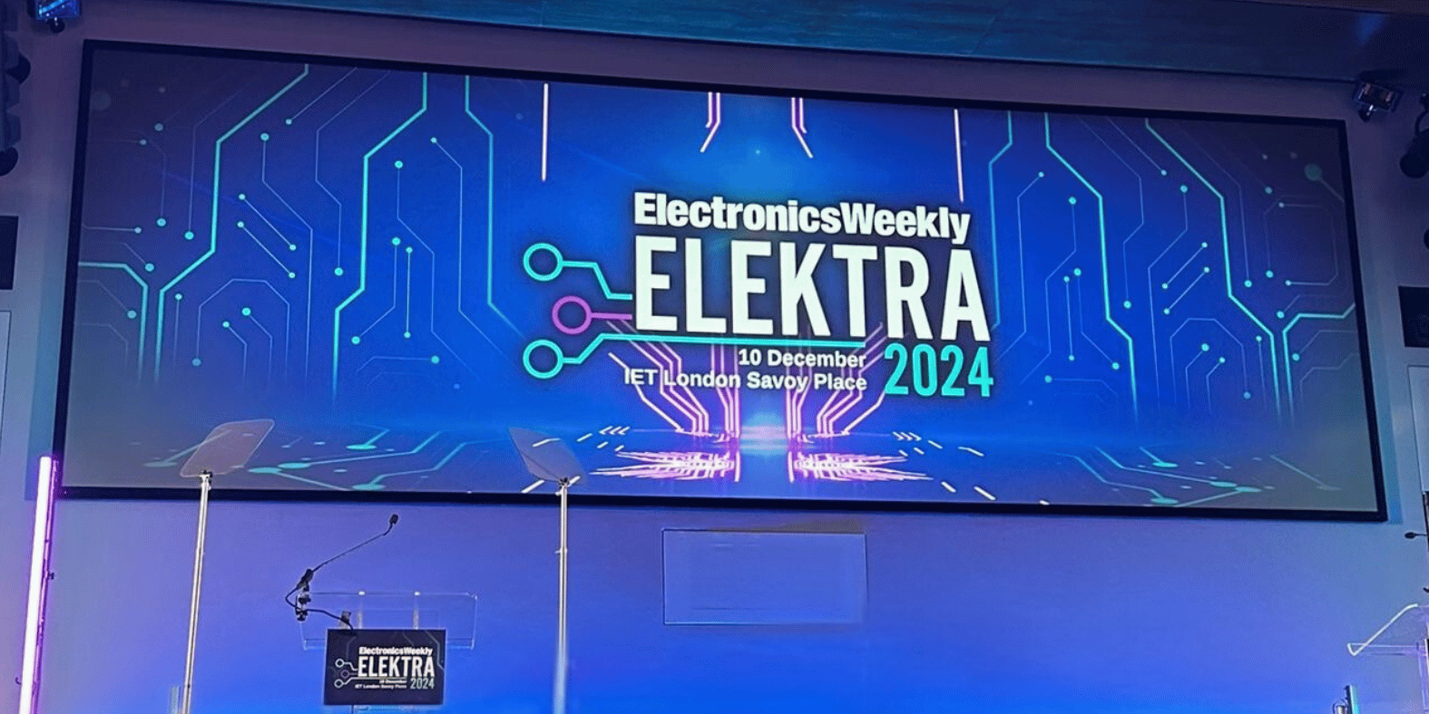 Axiom recognised among UK’s top manufacturers at Elektra Awards